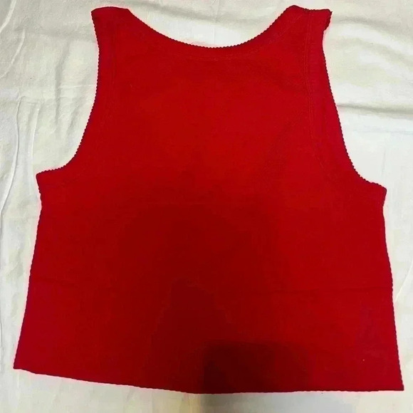 I’m selling a red Nikibiki crop top. - Picture 4 of 4